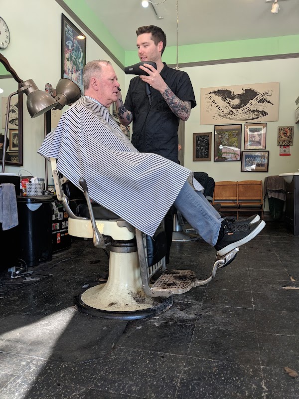 Chicago Barbershop interior